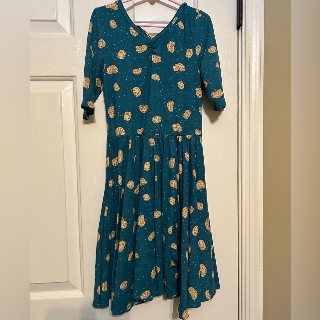 Dotdotsmile Girls Pumpkin Dress 8/10